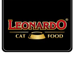 leonardo cat food logo