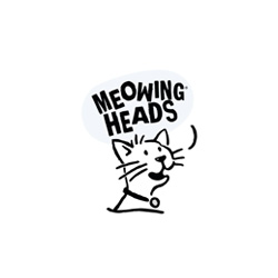 meowing heads logo